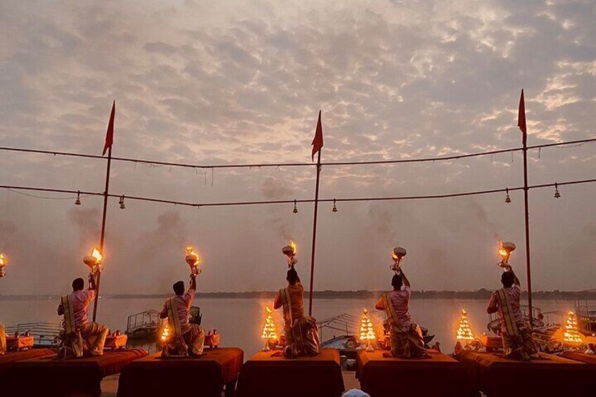 Marigold Boat Tour in Varanasi