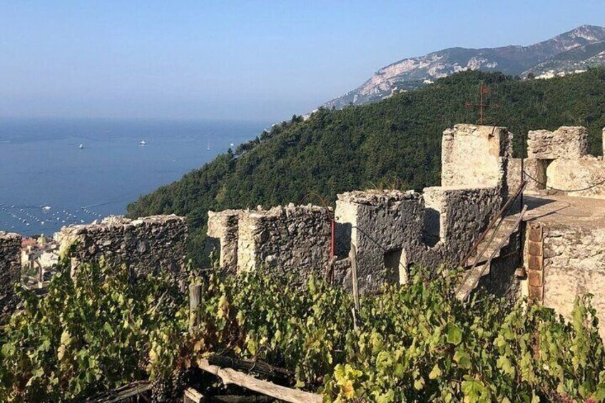 Maiori: Guided Visit to the Thoro Plano Castle and Tastings