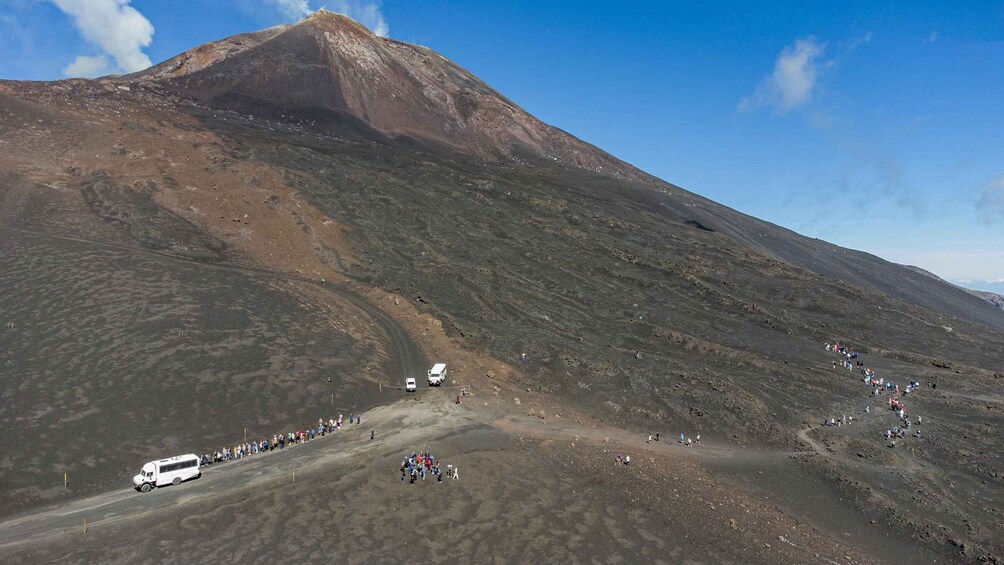 Picture 4 for Activity Mount Etna: Roundtrip Cable Car and 4x4 Bus Ticket