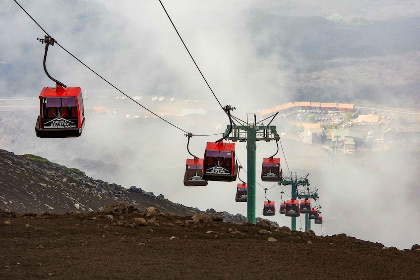 Picture 2 for Activity Mount Etna: Roundtrip Cable Car and 4x4 Bus Ticket