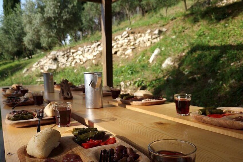 North Corfu Olive Tour With Olive oil Tasting & Meze