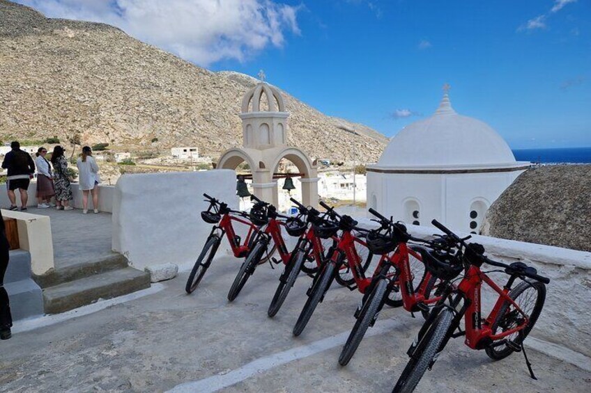The South Route E-Bike Tour in Santorini
