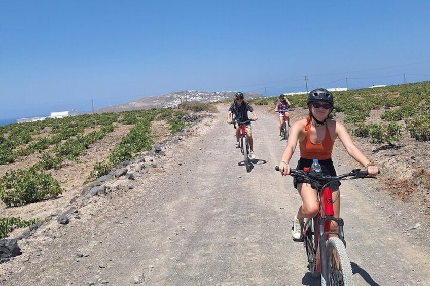 Santorini: E-bike tour experience