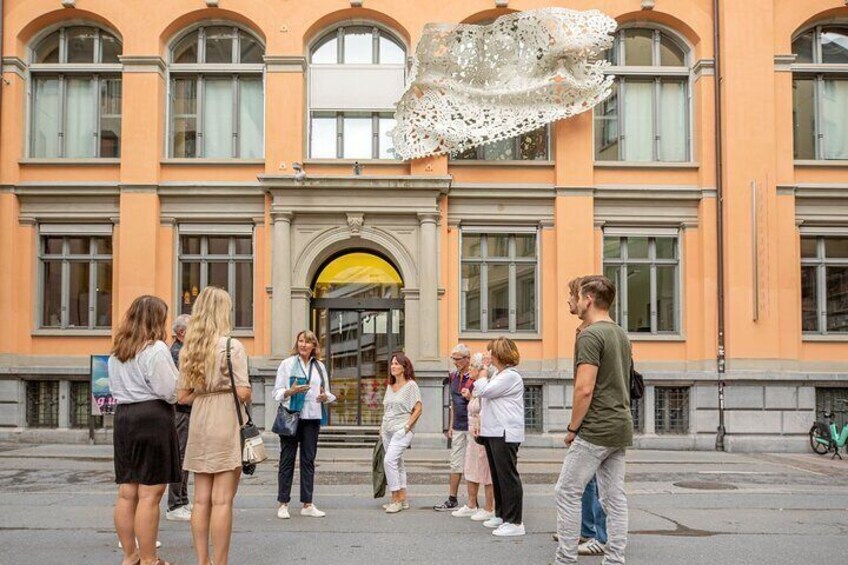 Entrance to the Textile Museum