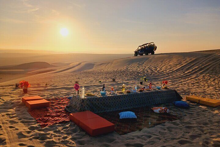 Picnic in the desert
