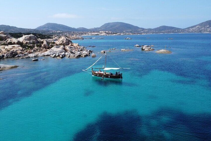 From Stintino: Asinara Island Vintage Sailboat Trip w/Lunch