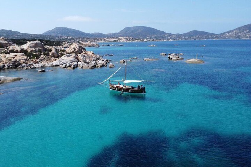 From Stintino: Asinara Island Vintage Sailboat Trip w/Lunch