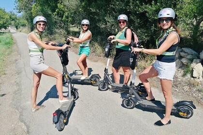(self guided) Electric Scooter tour in the countryside Mallorca!