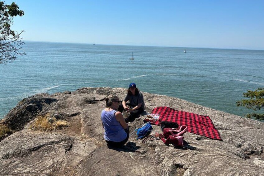 Picnic lunch with mesmerizing views