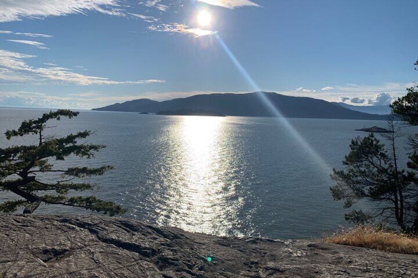One of many spectacular view points from Lighthouse Park