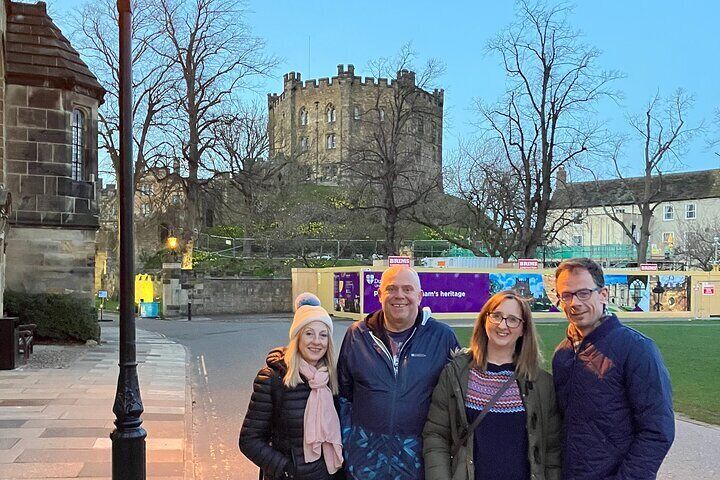 Dark Durham Tour, on Palace Green. See Website for details on how to book. 