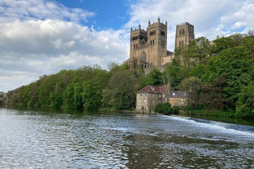 The Old Fulling Mill beneath the Cathedral. 