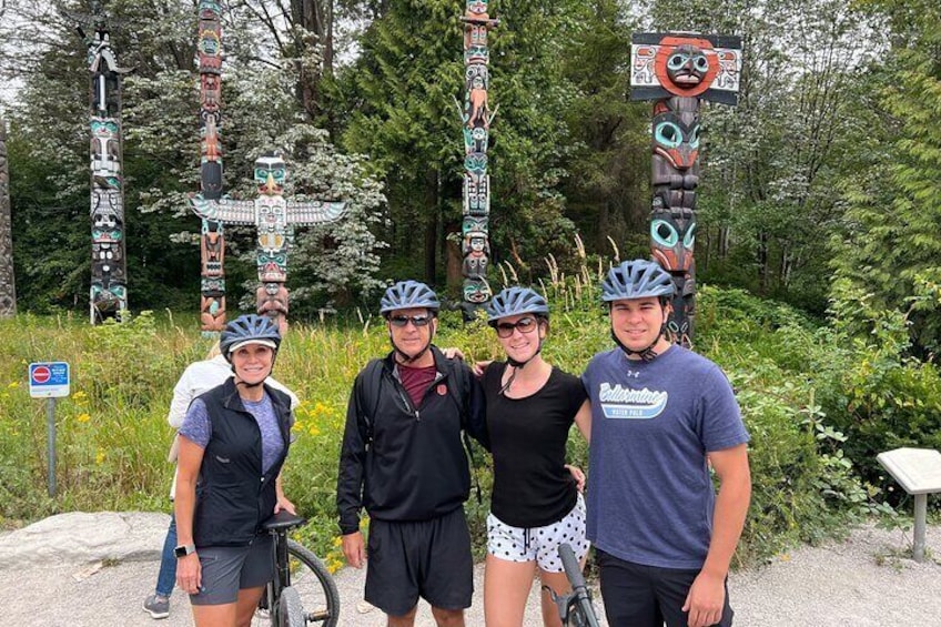 Stanley Park Totem poles