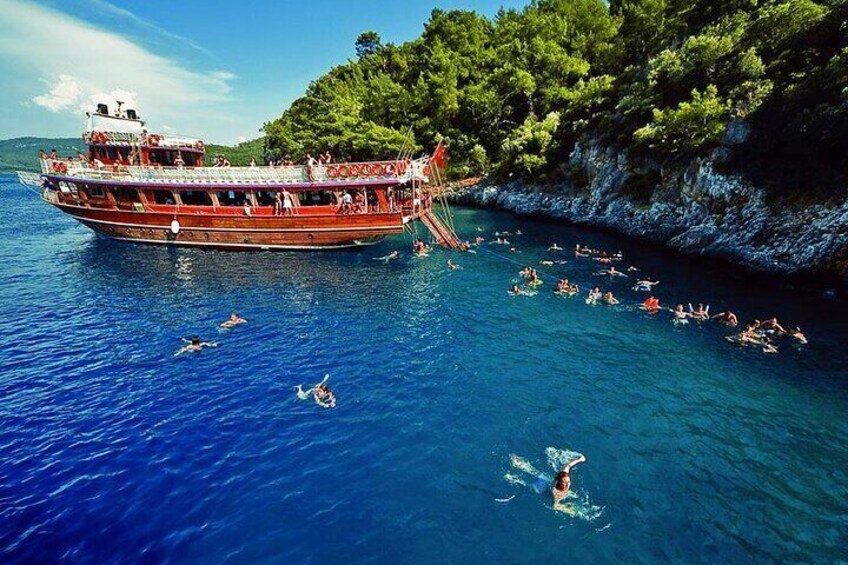 All Inclusive Marmaris Boat Trip With Lunch & Unlimited Drinks