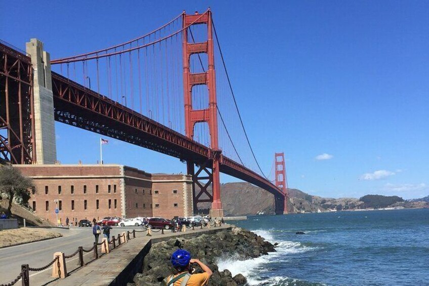 Fort Point under the Golden Gate Bridge