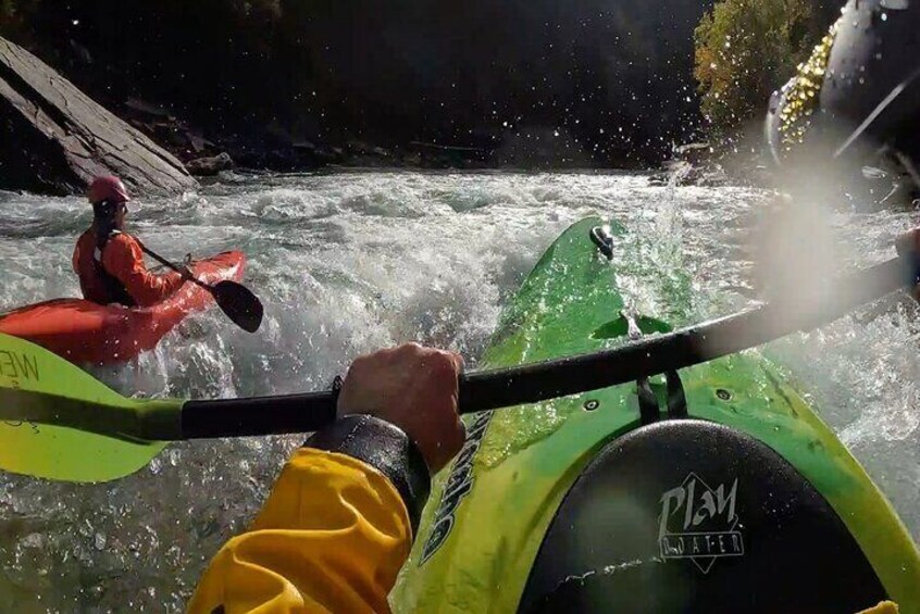 2-Day Whitewater Kayaking and Packrafting in Heidal