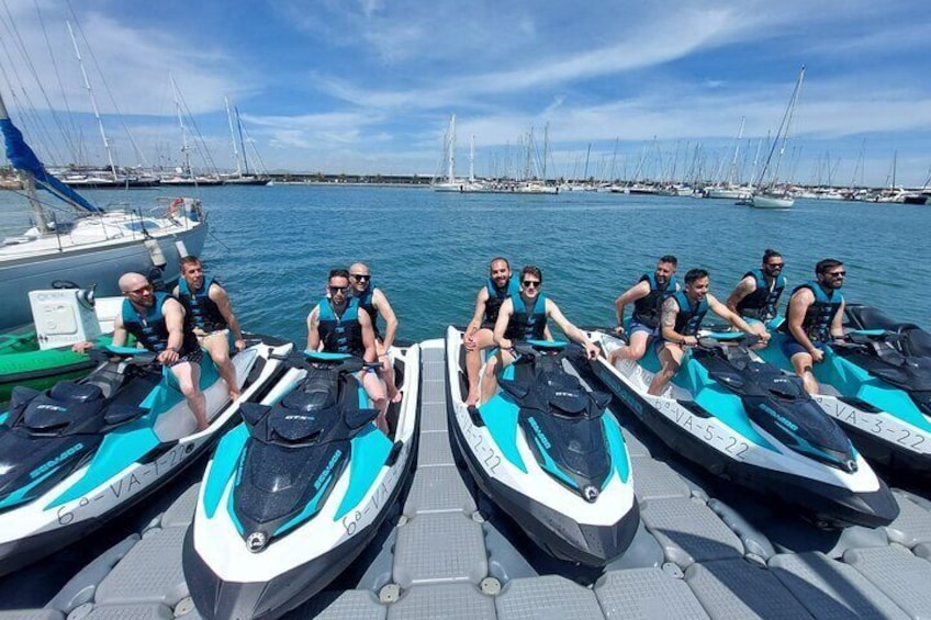 Jetski in Valencia for 30 minutes for 1 or 2 people