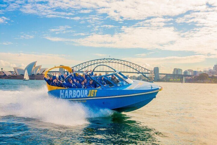 45-Minute Sydney Harbour Adventure Jet Boat Ride