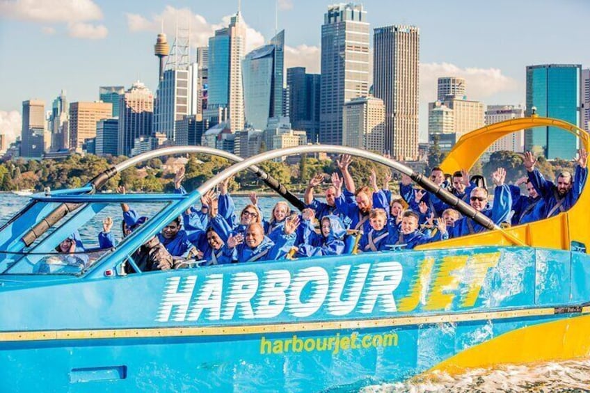 45-Minute Sydney Harbour Adventure Jet Boat Ride