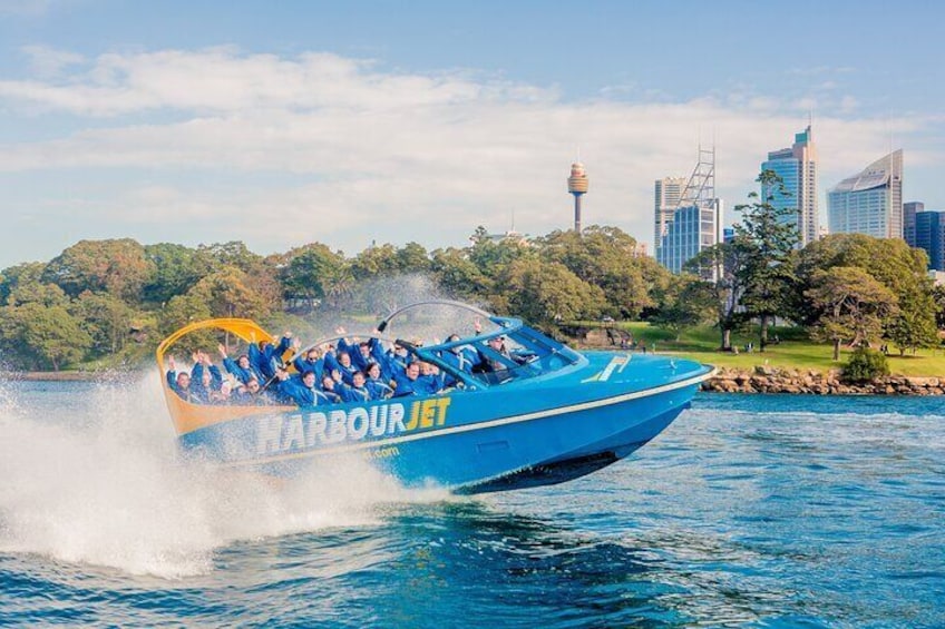 45-Minute Sydney Harbour Adventure Jet Boat Ride