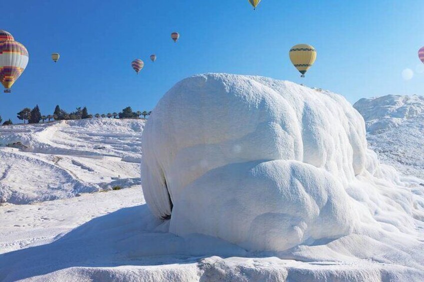 Independent Pamukkale Tour From Fethiye With Hot Aİr Balloon Ride