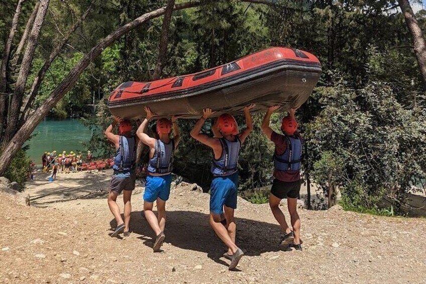 River Rafting & Quad Safari with Lunch & Transfer from Alanya