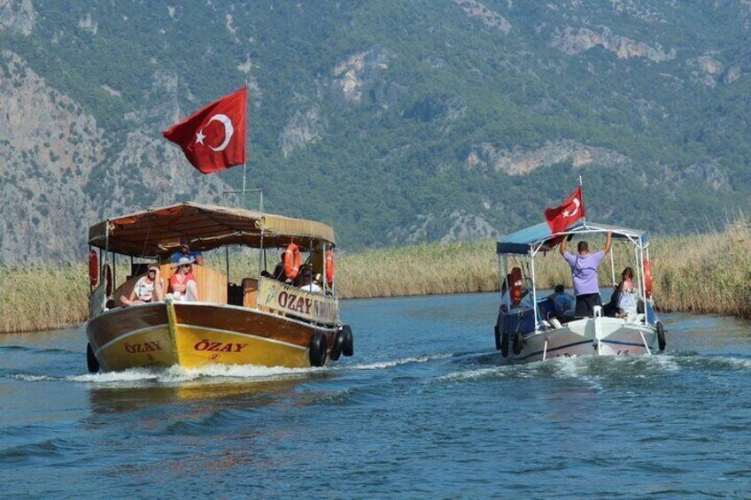 Full Day Turtle Beach Tour With Lake and Mud Baths From Marmaris