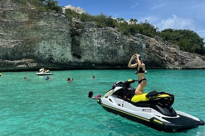 2 Hours Private Jet Ski Tour in Saint Martin with free passenger