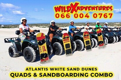 WildX Quad & Classic Sandboarding Combo Kaapstad Atlantis Duinen