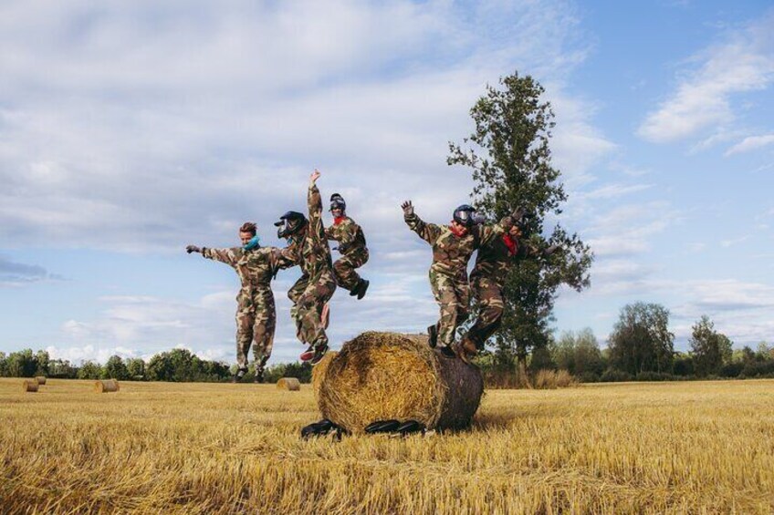 3-Hour Private Paintball Game Experience in Zīles