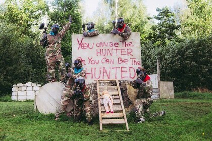 3-Hour Private Paintball Game Experience in Zīles