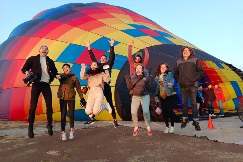 Hot Air Balloon Ride with Tour in Teotihuacan 