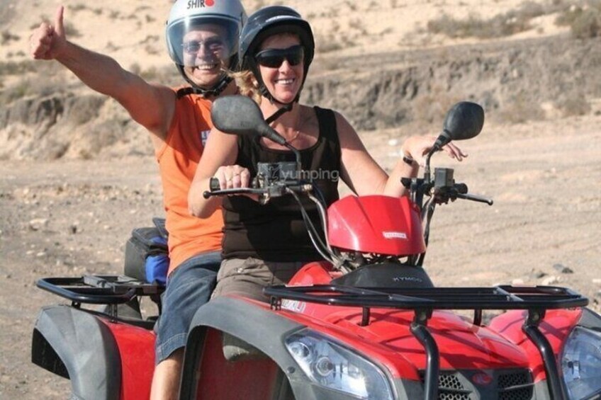 Agadir or Taghazout : Quad Bike on the Beach and Mountains.