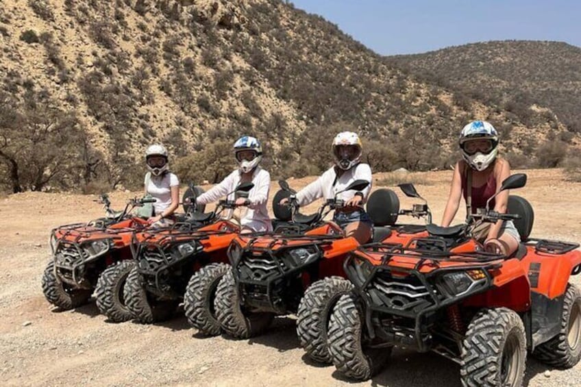 Agadir or Taghazout : Quad Bike on the Beach and Mountains.