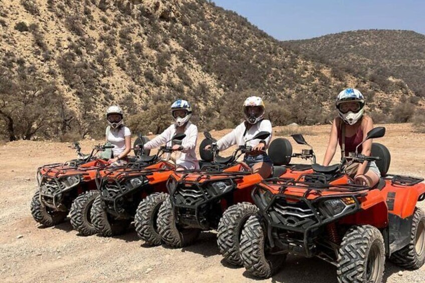Agadir or Taghazout : Quad Bike on the Beach and Mountains.