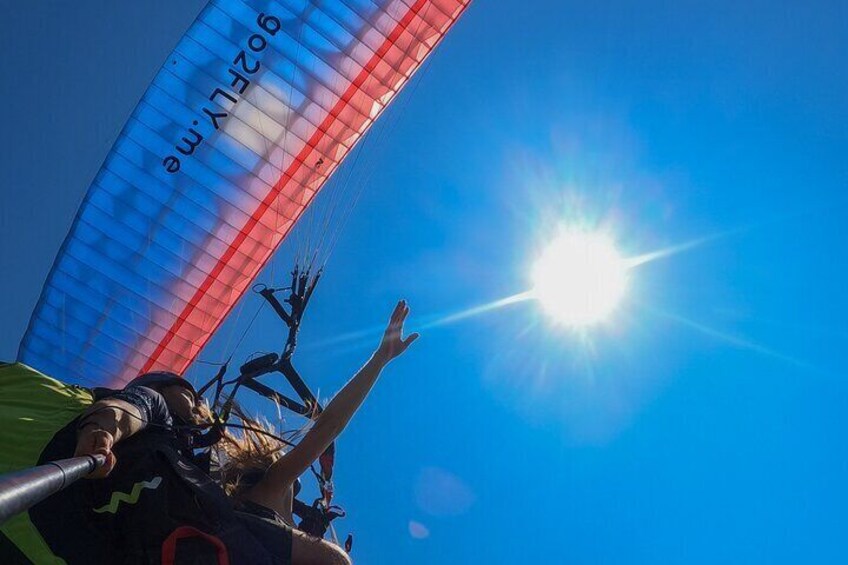 Paragliding in Budva