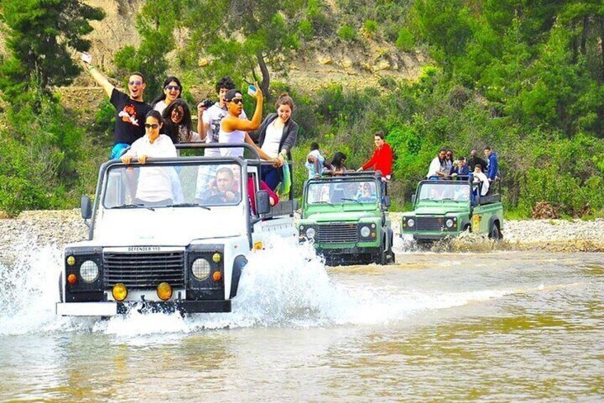 Full-Day Jeep Safari Tour Experience in Antalya