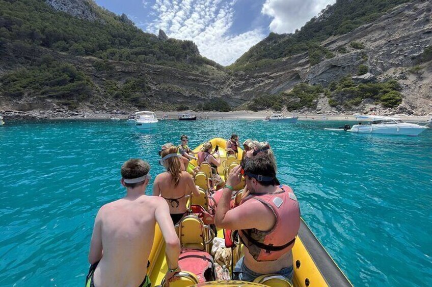 1 Hour of Adrenaline and Speedboat adventure in Alcúdia