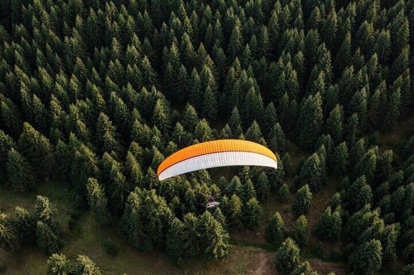 Paragliding Tandem Flight Experience in Sokobanja
