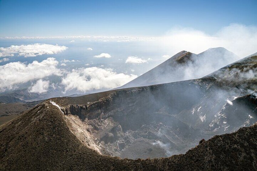 30 minutes Etna volcano private helicopter tour from Fiumefreddo