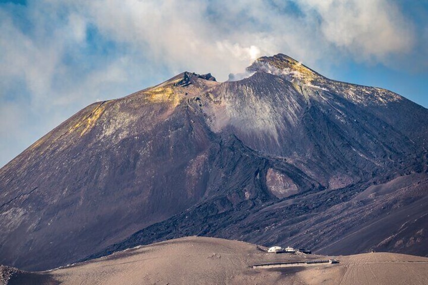 30 minutes Etna volcano private helicopter tour from Fiumefreddo