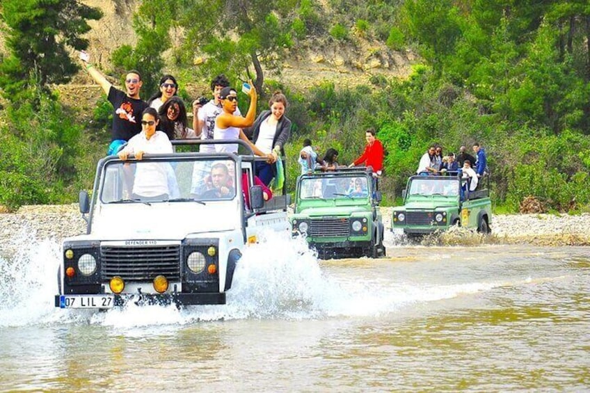 Full-Day Antalya Jeep Safari Adventure with Lunch