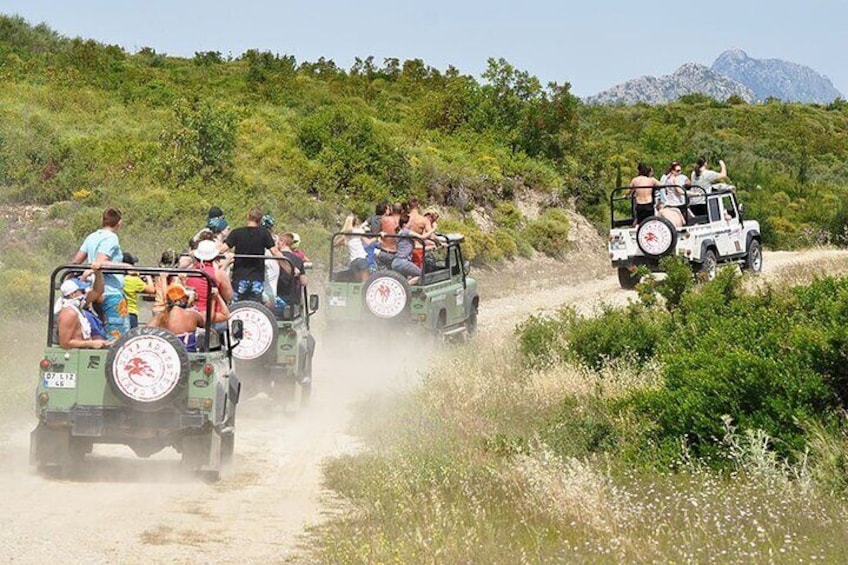 Full-Day Antalya Jeep Safari Adventure with Lunch