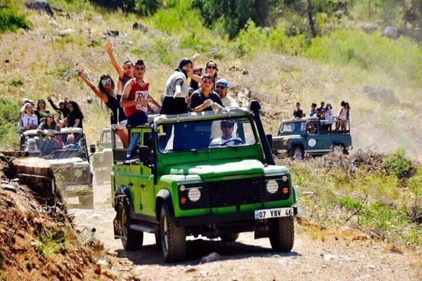 Full-Day Antalya Jeep Safari Adventure with Lunch
