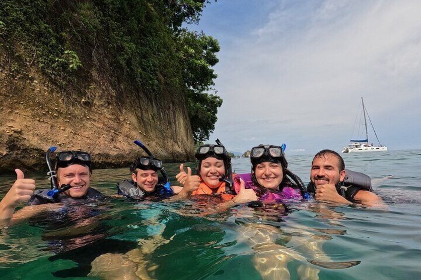 Mountain, Waterfall and Snorkeling in an all-terrain vehicle