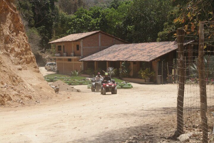 4-hour ATV adventure visiting the hot springs