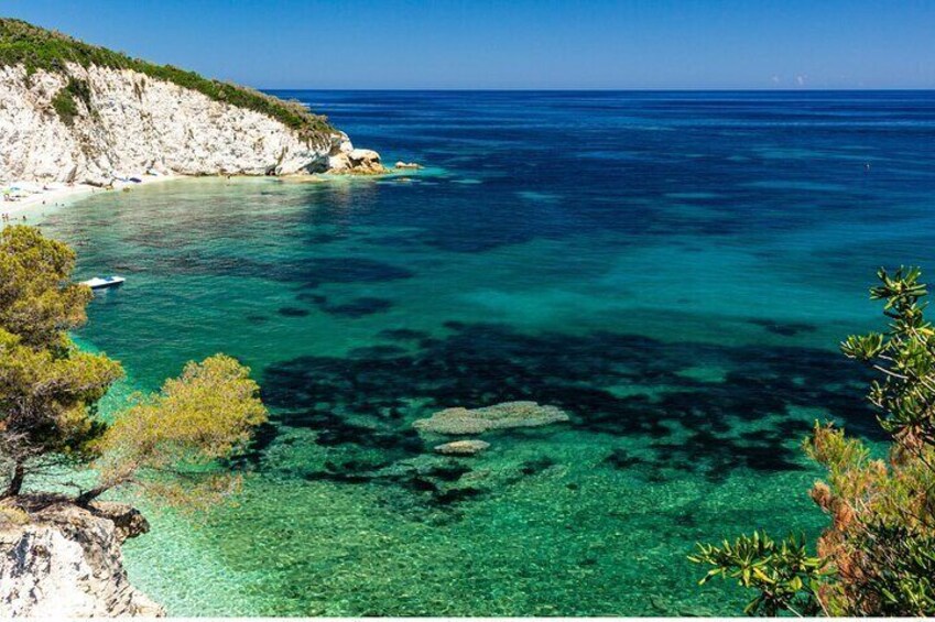 The beaches of the Island of Elba