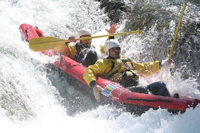 Mini rafts, Sesia river