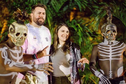 Day of the Dead in a Magical Cenote with dinner