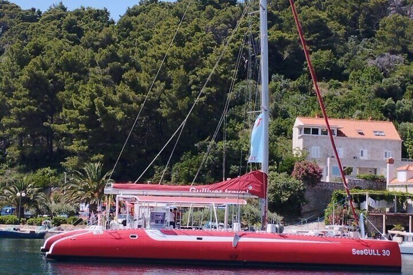 Catamaran Cruise around the Elaphite Islands from Dubrovnik